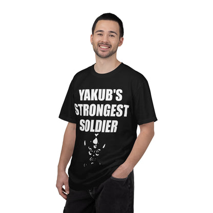 Yakub's Strongest Soldier T‑Shirt — Military Style Graphic Tee