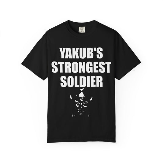 Yakub's Strongest Soldier T‑Shirt — Military Style Graphic Tee