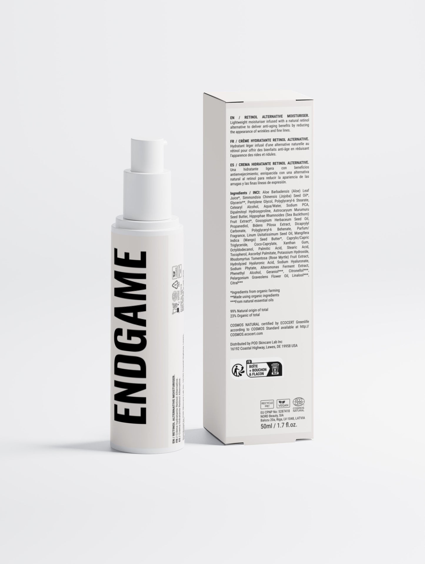 EndGame Retinol Alternative Moisturiser